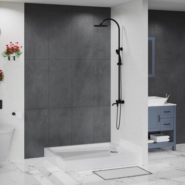 Поддон для душа BelBagno 120x100 прямоугольный акрил TRAY-BB-AH-120/100-15-W