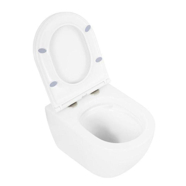 Унитаз Cezares Stylus-Tor CZR-6601-TH-TOR безободковый подвесной