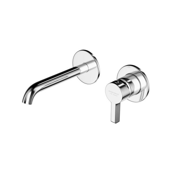 Смеситель для раковины Kerama Marazzi LINEA ЛИНЕА 71028KM.21.018 однорычажный, настенный c внутр.частью, хром