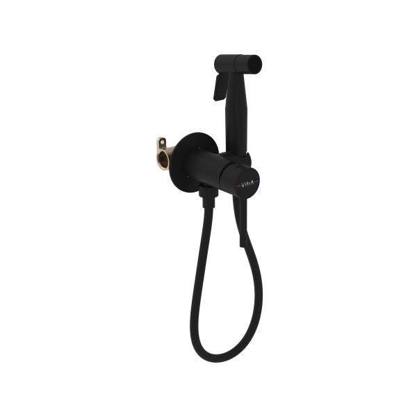 Гигенический душ VitrA A4375136EXP матовый черный латунь