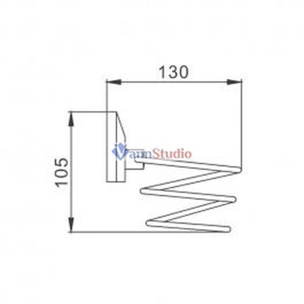 F1628 Держатель для фена Frap