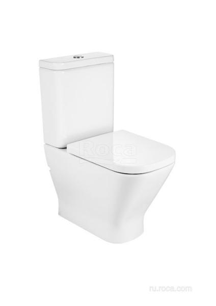 Крышка для унитаза Roca The Gap 801470004 петли хром