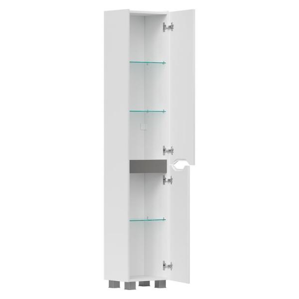 Пенал для ванной напольный Volna Lake 35