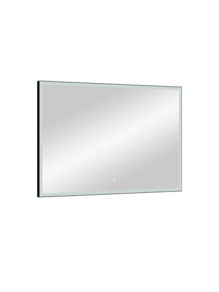 Зеркало Континент Frame black standart 1000x700 ЗЛП188 с подсветкой
