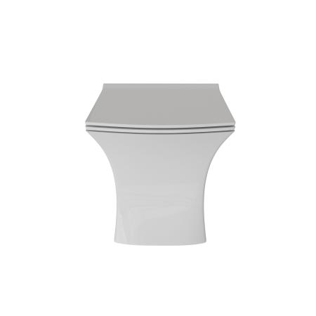 Унитаз Grossman GR-4461S (510*350*360) подвесной безободковый с тонкой крышкой, белый