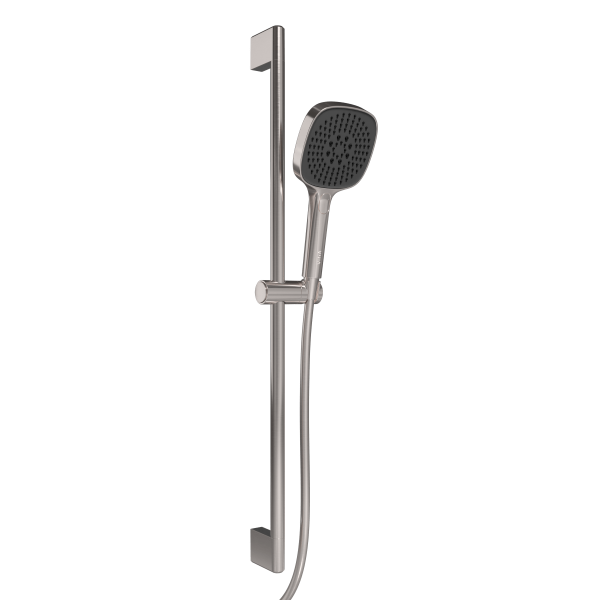 Душевая стойка VitrA Core Square A4591734EXP с ручным душем без смесителя брашированный никель