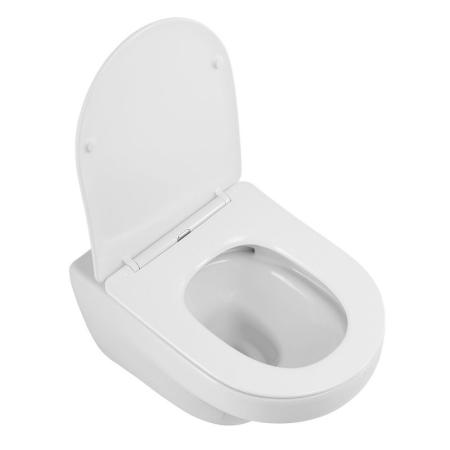 Сиденье дюропласт, soft close, металлическое крепление CZR-2316-SC