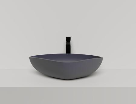 Раковина Salini GLORIA 06 S-Stone покраска RAL матовая 56x39 1102206MF накладная