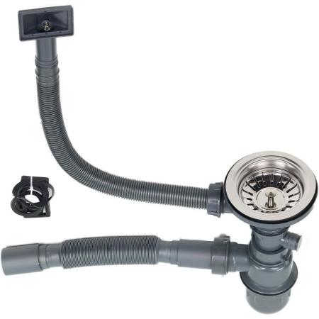 Мойка Melana ProfLine D4645HB 46x45 1,2/200 сатин графит врезная квадратная