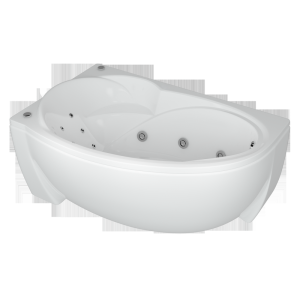 Ванна АКВАТЕК Бетта 150x95 НМ (пневматика) правая