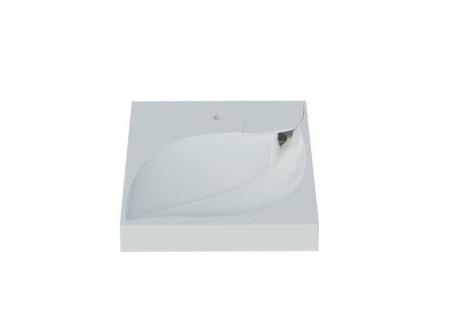 Раковина Madera над стиральной машиной List 60*60 с кронштейнами