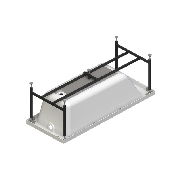 Акриловая ванна Радомир Vannesa Агата 150х70, каркас (разборный)