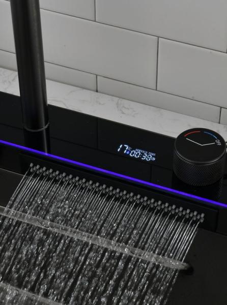 Мойка кухонная Esbano GEYSERUS-5 680х450х220 оружейная сталь PVD покрытие