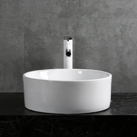 Раковина накладная CeruttiSPA, CR7022 (420х420х170) белая, круглая