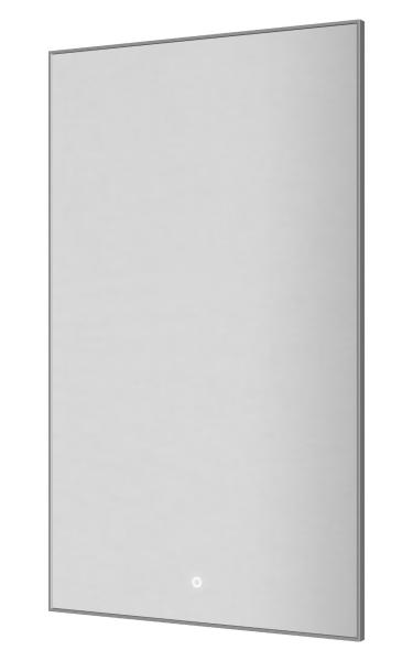 Вертикальное Зеркало Boheme мет. рама, подсв., сенсор, антизапотевание, 100*60, CHROME 569-CR