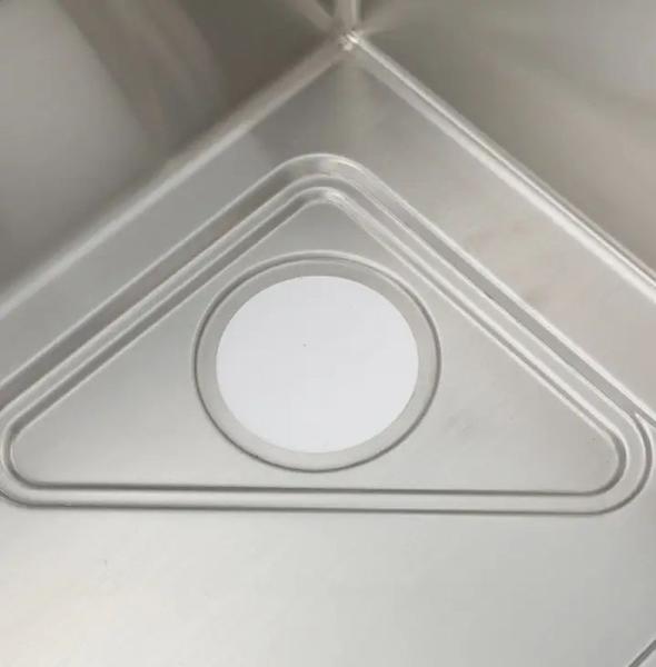 Кухонная мойка Gappo GS7246 720x460x215mm 0.8мм с коландером Сатин