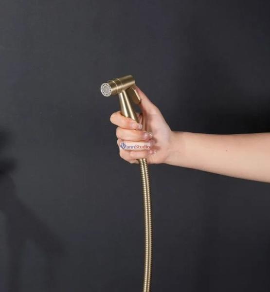 Гигиенический душ Gappo G7206-3 встраиваемый золото сатин