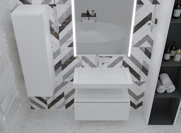 Ящик под столешницу Boheme 100см WHITE глянец VALLESSI UNO-S 897-100-W