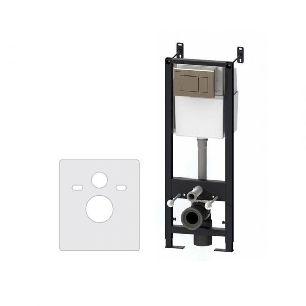 Инсталляция для подвесного унитаза с клавишей Damixa Damixa инсталляции DX00.I011.0151 белый, синий, глянцевый хром