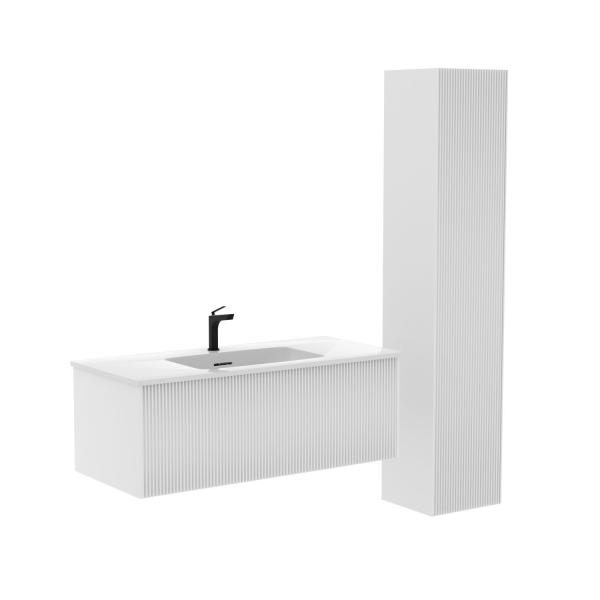 Пенал LA FENICE Terra Bianco белый 30 FNC-05-TER-B-30 белый матовый