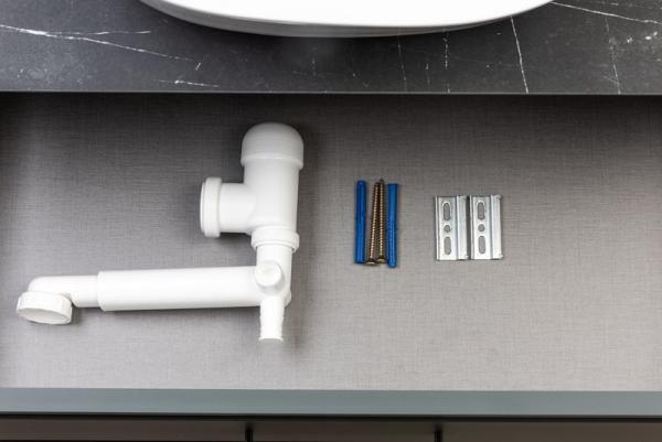 Тумба под раковину LA FENICE Cubo Bianca белая 80 FNC-01-CUB-B-80 белый матовый