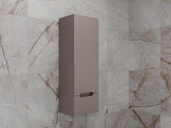 Колонна подвесная Style Line Матис 36 см, 1 ящик, тауп темный, PLUS, ЭМАЛЬ