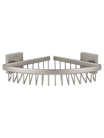 Полка для ванной угловая WONZON & WOGHAND POLO, Брашированный никель (WW-8944-BN)