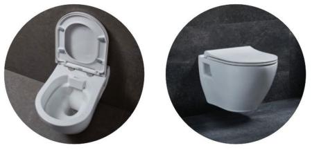 Унитаз BeWash Vettern подвесной с функцией биде с сиденьем микролифт белый глянец 82323601