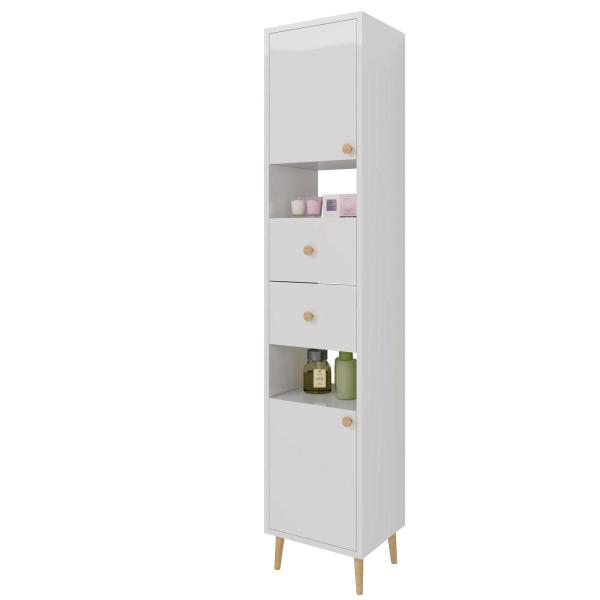 Шкаф-колонна DREJA LUNO 99.2004 35 см, белый