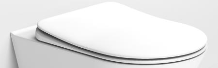 Крышка для унитаз Bohemeа Avva, soft-close Белый матовый 976-MW