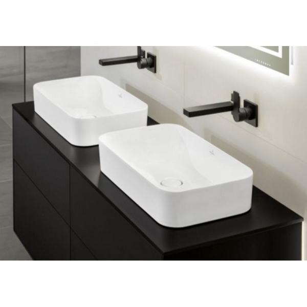 Раковина Villeroy&Boch Finion CeramicPlus 60x35 накладная 414361R1