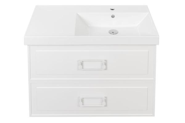 Тумба под раковину LA FENICE Cubo Bianco TWIN белый 90 FNC-01-CUB-B-90-2 белый матовый