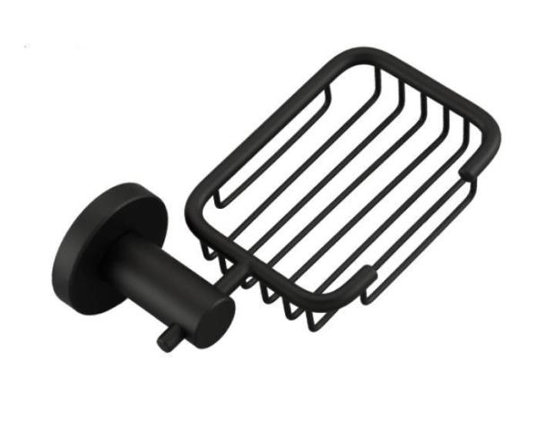 Мыльница решетка Frap F30202-1 черный матовый