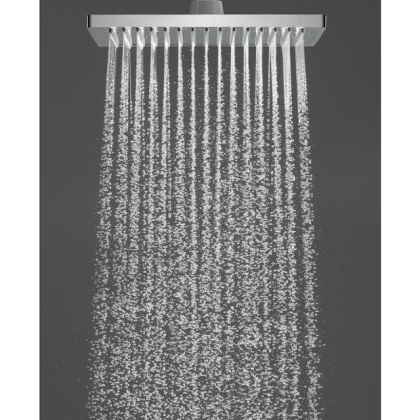 Hansgrohe 26727000 Crometta E Верхний душ 240х240 мм, 1 режим Rain, пластик, Ecosmart, хром