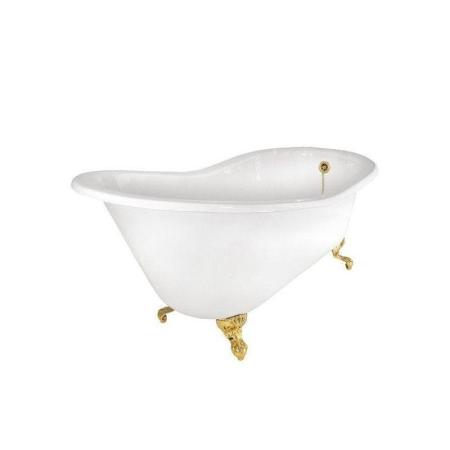 Ванна Magliezza Beatrice-DO 153х77 см чугунная ножки золото