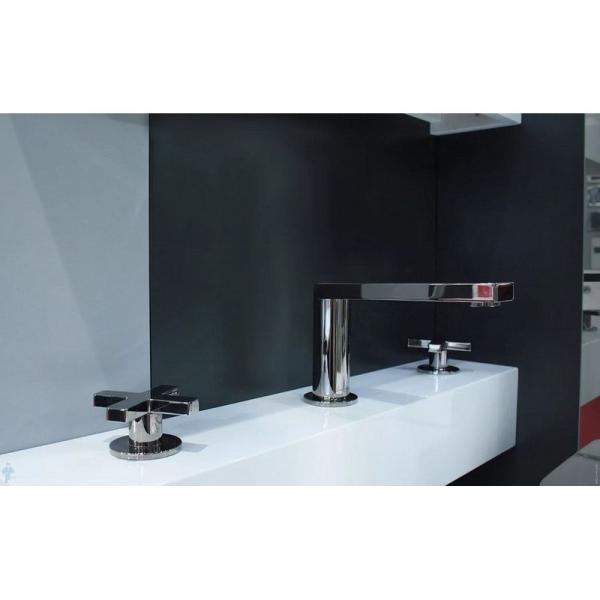 Смеситель Jacob Delafon COMPOSED E73060-3-CP для раковины хром с донным клапаном