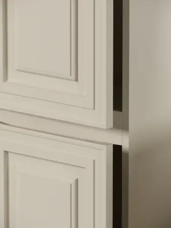 Шкаф-пенал SANCOS Very подвесной левый,  Beige Soft , 350х300х1600 мм, арт. PVR35LCE