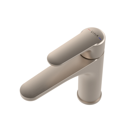 Смеситель VitrA Root Round  A4270634EXP однорычажный брашированный никель латунь