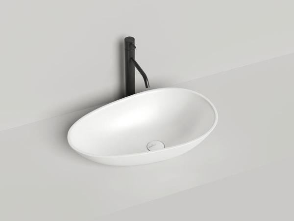 Раковина Salini PAOLA S-Sense глянцевая 58x35 1101101G накладная