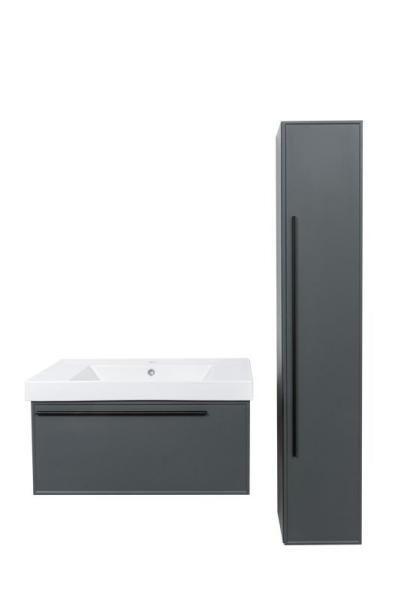 Пенал LA FENICE Elba Grigio серый 30 FNC-05-ELB-G-30 серый матовый зелёный матовый