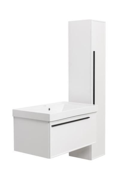 Тумба под раковину LA FENICE Elba Bianco белая 80 FNC-01-ELB-B-80 белый матовый