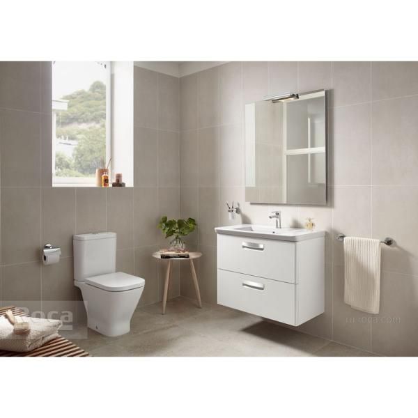 Тумба под раковину Roca The Gap 70 белый глянец ZRU9302878