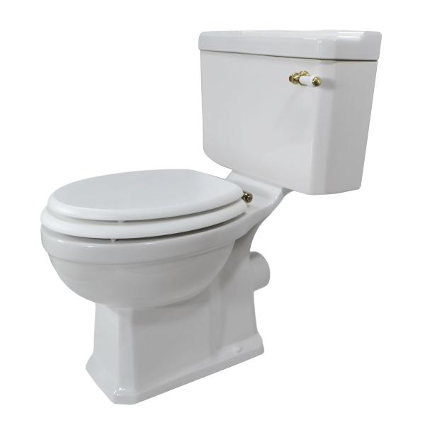 Унитаз Magliezza Retro 7011 (горизонтальный выпуск) в комплекте с крепежем