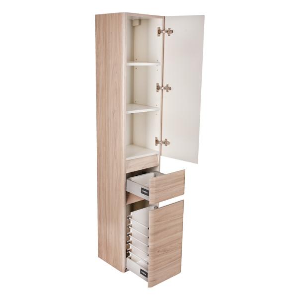 Пенал Elfante Атлантика 35 универсальный с корзиной, Люкс ясень перламутр, PLUS