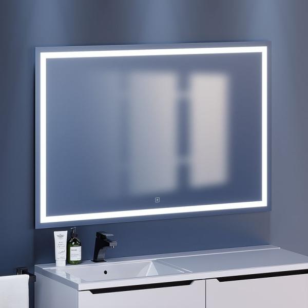 Зеркало для ванной Uperwood Tanos 120 x 80 см, с led-подстветкой и подогревом