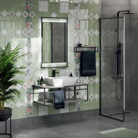 Раковина Kerama Marazzi PLAZA ПЛАЗА PLR.wb.55 накладная 55, белая глянцевая