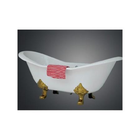 Ванна Magliezza Julietta-DO 183х78 см чугунная ножки золото