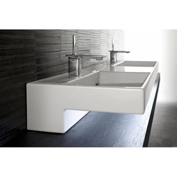 Раковина Jacob Delafon TERRACE EXA9112-00 150 см подвесная двойная с подсветкой