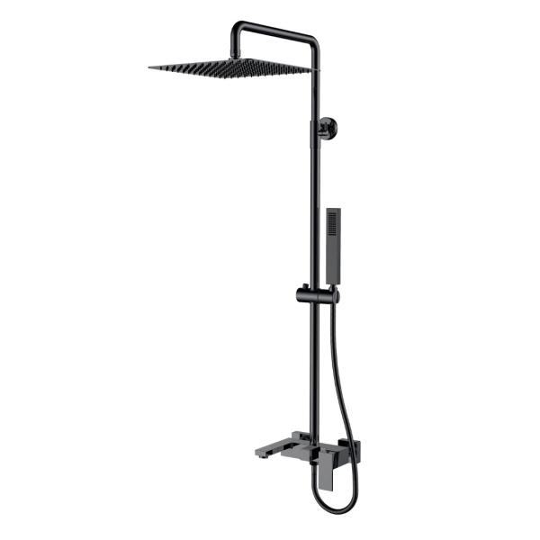Стойка для душа Boheme QUBIC Shine Gun Metal 478-SGM