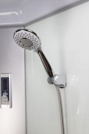 Душевая кабина Niagara NG-1101-14F 900х900х2150 низкий поддон 13см стекло матовое с полкой